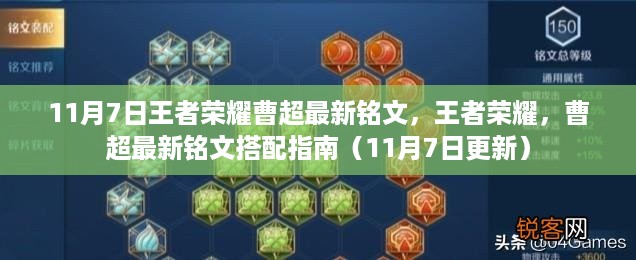王者荣耀曹超最新铭文搭配指南（11月7日更新版）