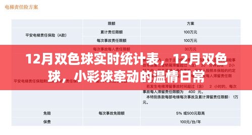 12月双色球温情牵动日常，实时统计表揭示小彩球魅力